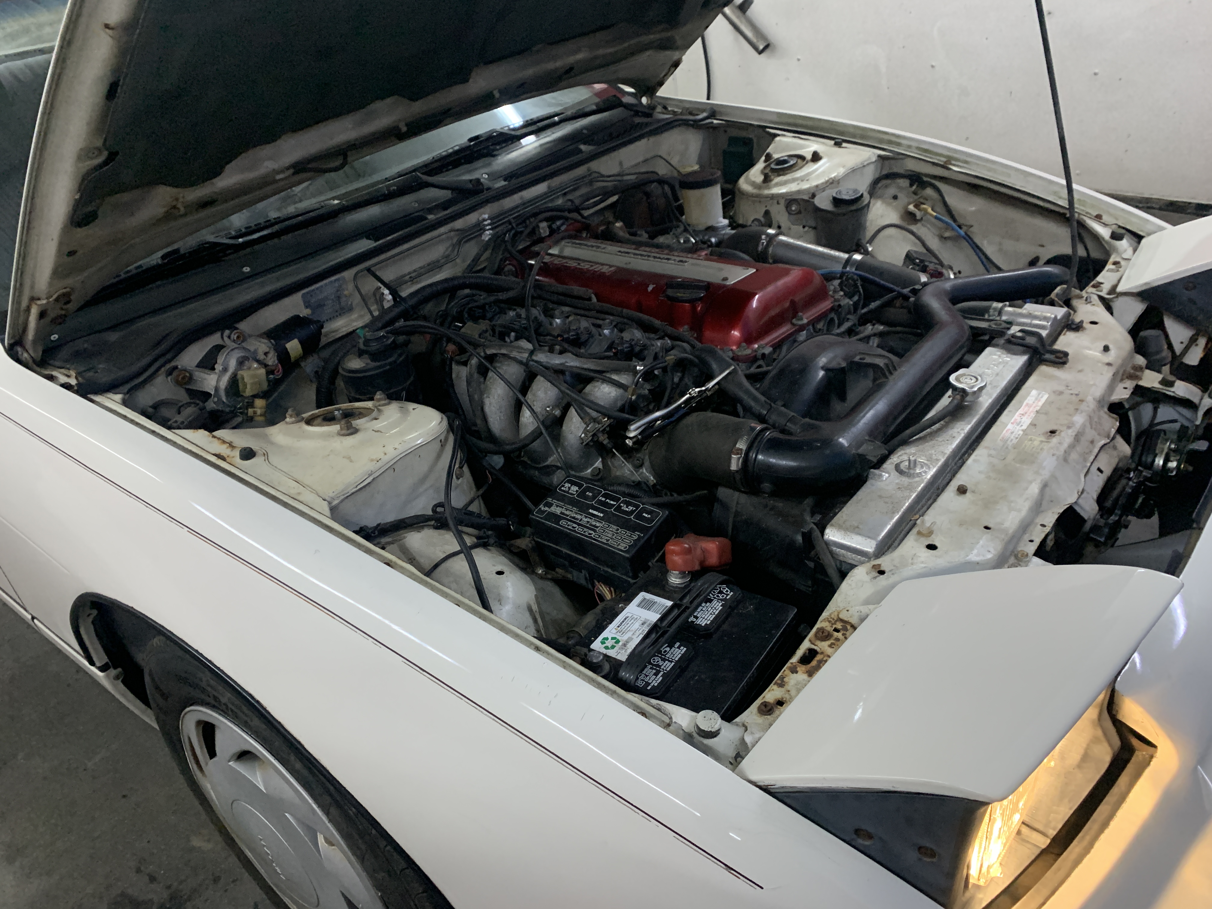 1989 Nissan One Owner 240SX SR20DET Red-Top with a Garret Turbo 5 Speed - Runs, Drives, Wow! — photo 10
